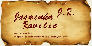 Jasminka Ravilić vizit kartica